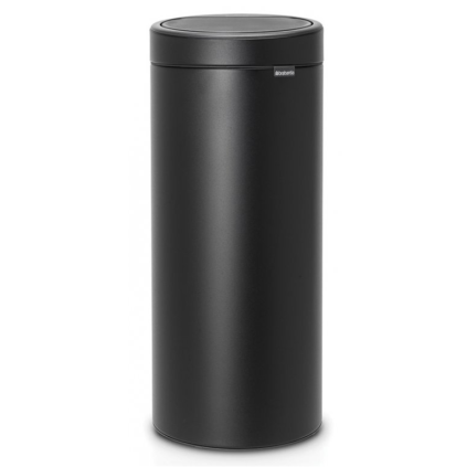 178676 dotykovy odpadkovy kos touch bin new brabantia matny cerny 30 l 1