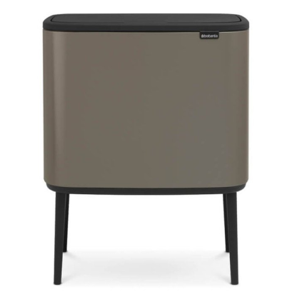 dotykovy odpadkovy kos bo touch bin brabantia platinovy 36 l 1