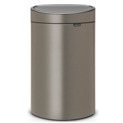 dotykovy odpadkovy kos touch bin new brabantia platinovy 40 l 1