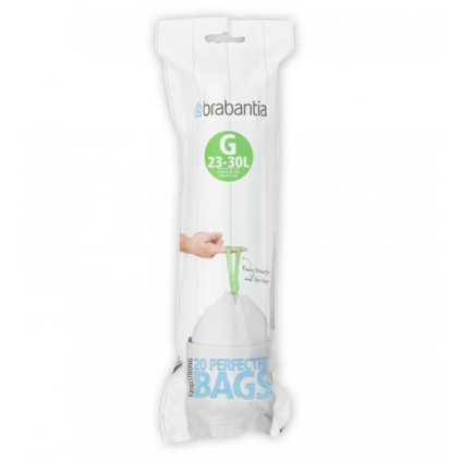 Sáčky do odpadkového koše G PerfectFit Brabantia 23 30 l 20 ks v roli 1