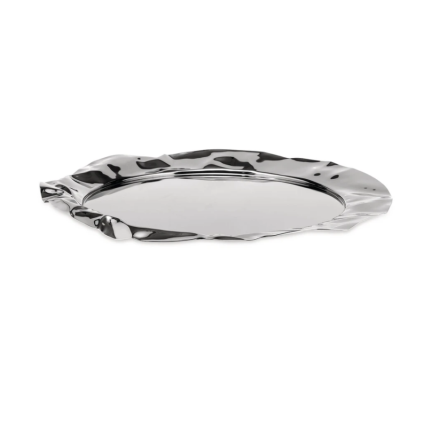 181529 181529 dekoracni misa fiox alessi 44 cm stribrna 1