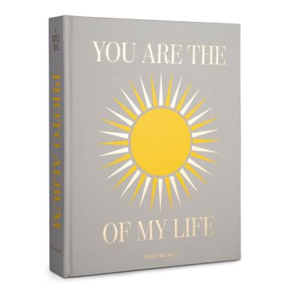 Fotoalbum YOU ARE THE SUNSHINE L, šedá, Printworks