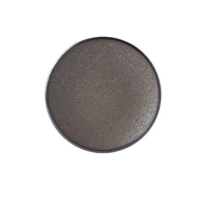 Předkrmový talíř EARTH BLACK 20 cm, mělký, MIJ