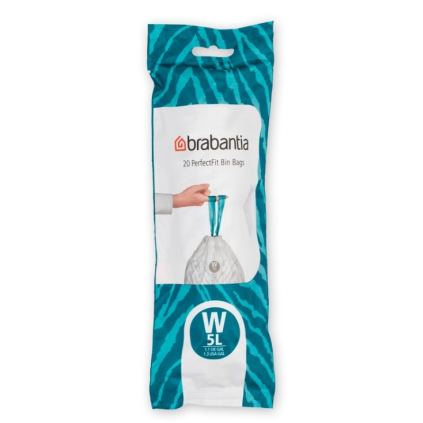 Sáčky do odpadkového koše W PERFECTFIT Brabantia 5 l, 20 ks v roli 1