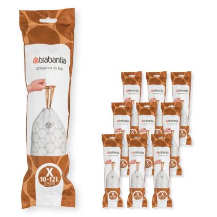 Sáčky do odpadkového koše X PERFECTFIT 10-12 l, sada 200 ks, Brabantia