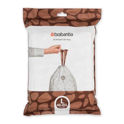 Sáčky do odpadkového koše  L PERFECTFIT 40-45 l, sada 40 ks, Brabantia
