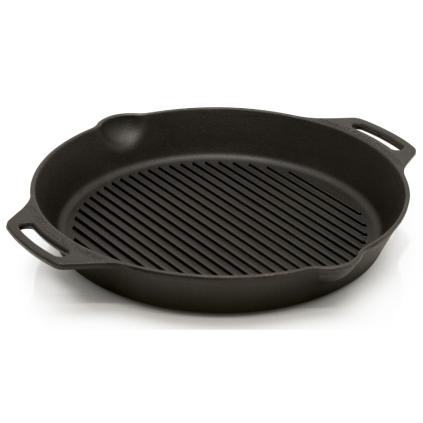 Grilovací pánev GP30 30 cm, se dvěma úchyty, litina, Petromax