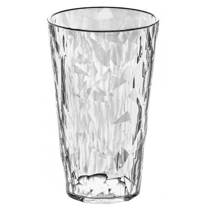 Plastová sklenice CLUB L 400 ml, křišťálově čirá, Koziol