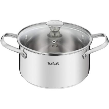 Kastrol COOK EAT B9214474 20 cm, 3,1 l, nerez, Tefal