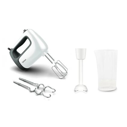 Ruční šlehač s odměrnou nádobou PREP'MIX HT461138 Tefal bílý