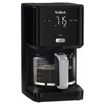 Kávovar na překapávanou kávu SMART'N'LIGHT CM600810, černá, Tefal