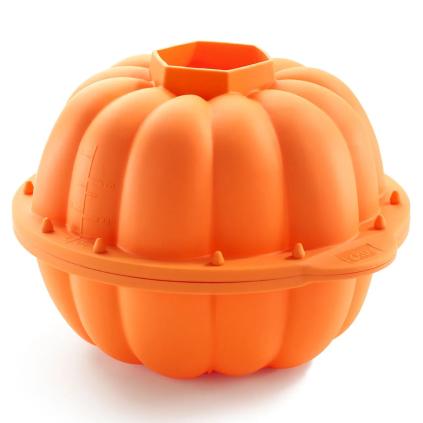 Tvarovaná forma na pečení DÝNĚ, oranžová, silikon, Lékué
