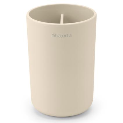 Kelímek na zubní kartáčky RENEW, jemně béžová, Brabantia