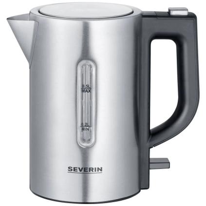 Rychlovarná konvice WK 3647 500 ml, cestovní, stříbrná, Severin
