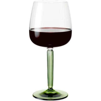 Sklenice na červené víno HAMMERSHOI 490 ml, sada 2 ks, zelená, Kähler