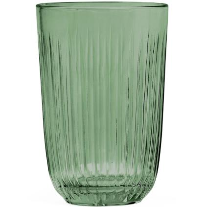 Sklenice na vodu HAMMERSHOI 370 ml, sada 4 ks, zelená, Kähler