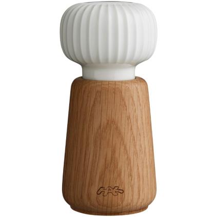 Mlýnek na koření HAMMERSHOI 14,5 cm, bílá, Kähler