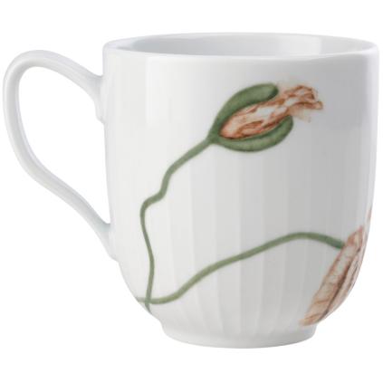 Hrnek HAMMERSHOI POPPY 330 ml, bílá, Kähler