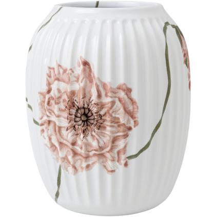 Váza HAMMERSHOI POPPY 21 cm, bílá, Kähler
