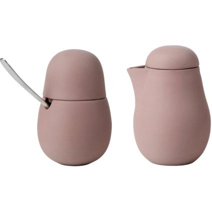 Sada cukřenky a mléčenky NINA, sada 2 ks, hnědá, Viva Scandinavia