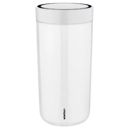 Termohrnek TO GO CLICK 400 ml, křídová, Stelton