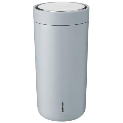 Termohrnek TO GO CLICK 400 ml, matná oblačná, Stelton