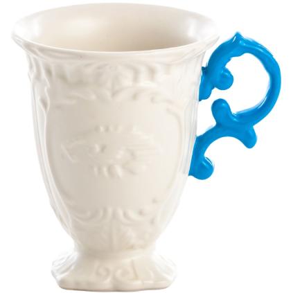 Hrnek I-WARES 11,5 cm, světle modrá, Seletti