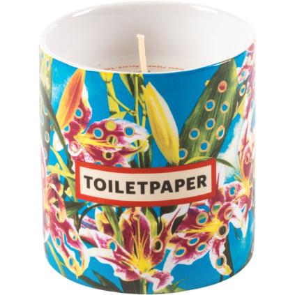 Vonná svíčka TOILETPAPER FLOWERS 9,5 cm, Seletti