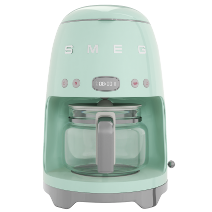 SMEG KAVOVAR NA PREKAPAVANOU KAVU ZLENA PASTELOVA STUDIO 04