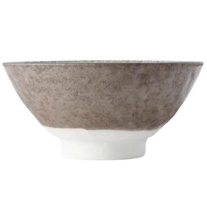 Jídelní miska CRAZED GREY 15 cm, 450 ml, šedá, MIJ