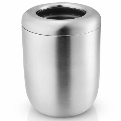Termoska na jídlo TO GO 640 ml, stříbrná/černá, nerezová ocel, Eva Trio