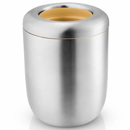 Termoska na jídlo TO GO 640 ml, stříbrná/zlatavě písková, nerezová ocel, Eva Trio