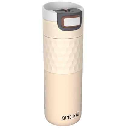 Termohrnek ETNA GRIP 500 ml, barely beige, nerezová ocel, Kambukka