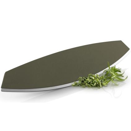 Nůž na pizzu a bylinky GREEN TOOL 37 cm, zelená, ocel/plast, Eva Trio