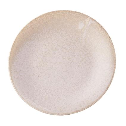 Předkrmový talíř WHITE FADE 21 cm, béžová, MIJ
