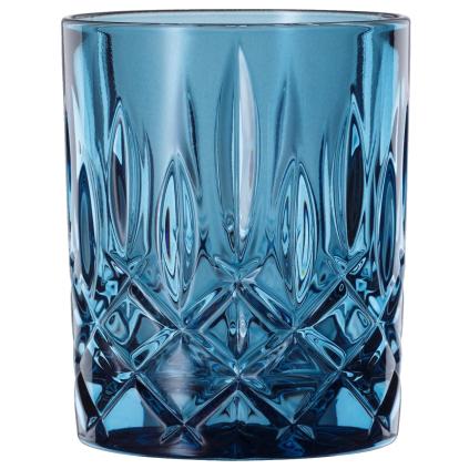 Sklenice na whisky NOBLESSE COLORS 295 ml, sada 2 ks, tmavě modrá, Nachtmann