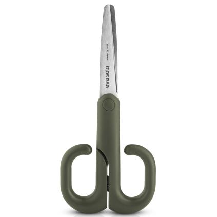Kuchyňské nůžky GREEN TOOLS 16 cm, zelená, plast, Eva Trio