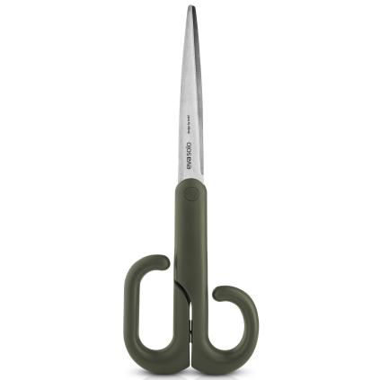 Kuchyňské nůžky GREEN TOOLS 24 cm, zelená, plast, Eva Trio