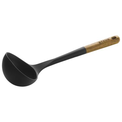 Naběračka 31 cm, hnědá, silikon, Staub