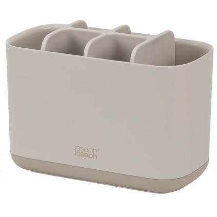Kelímek na zubní kartáčky EASYSTORE 70575, ecru, plast, Joseph Joseph