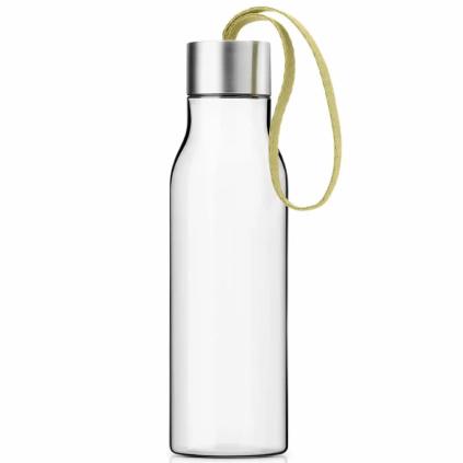 Lahev na vodu 500 ml, champagne řemínek, plast, Eva Trio