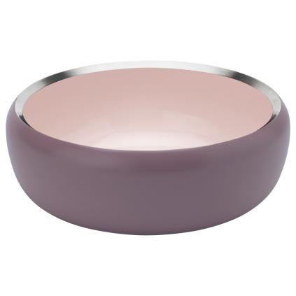 Mísa na ovoce ORA 22 cm, prašně růžová, nerezová ocel, Stelton
