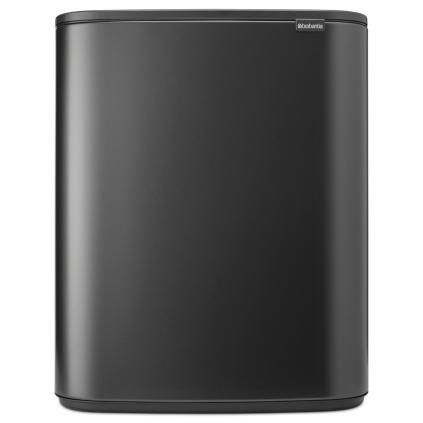 Dotykový odpadkový koš BO TOUCH BIN 60 l, sebevědomě šedá, ocel, Brabantia