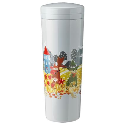 Termoláhev CARRIE 500 ml, oblačná, nerezová ocel, Stelton