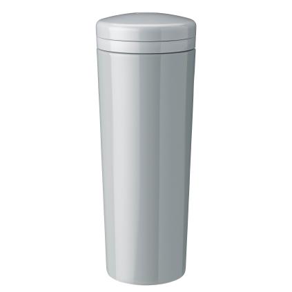 Termohrnek CARRIE 500 ml, světle šedá, nerezová ocel, Stelton