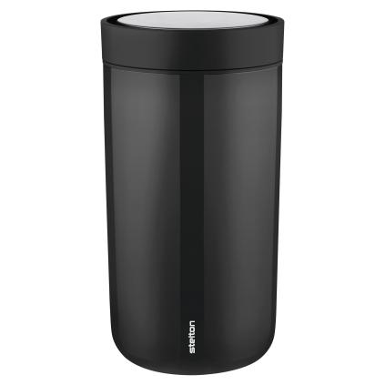 Cestovní hrnek TO GO CLICK 200 ml, černá, Stelton
