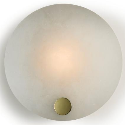 Nástěnná lampa MAGMA 30 cm, bílá, sklo, Tala