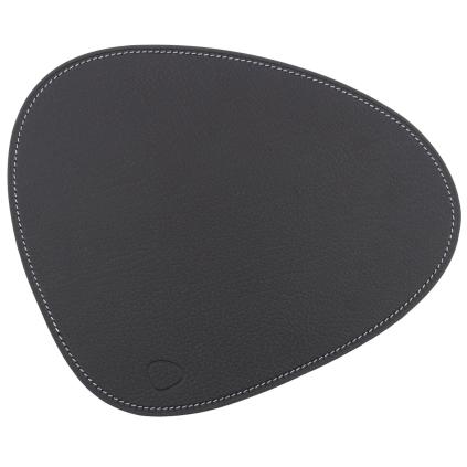 98292 Mouse Mat Curve Bull brown Stitching white 1