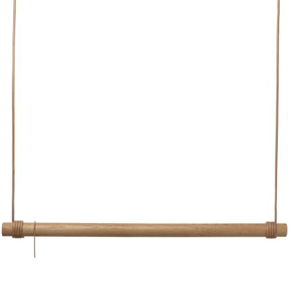 Věšák na oblečení SWING 110 cm, přírodní, dřevo, LIND DNA