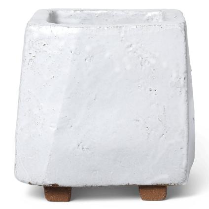Květináč KURINU 16 cm, bílá, terakota, ferm LIVING